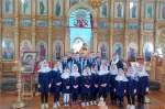 Учащиеся Православного 2 "Б" класса "МАОУ  СОШ №11 им. И. А. Кабалина" причастились Святых Христовых Таинств