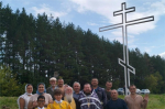 Освящение поклонных крестов в Карамышевском сельском поселении