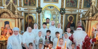 Настоятель храма Вознесения Господня с. Комсомольское поздравил юных прихожан с праздником Рождества Христова - Канашская Епархия