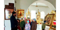 Священнослужитель поздравил юных прихожан с праздником Светлой Пасхи - Канашская Епархия